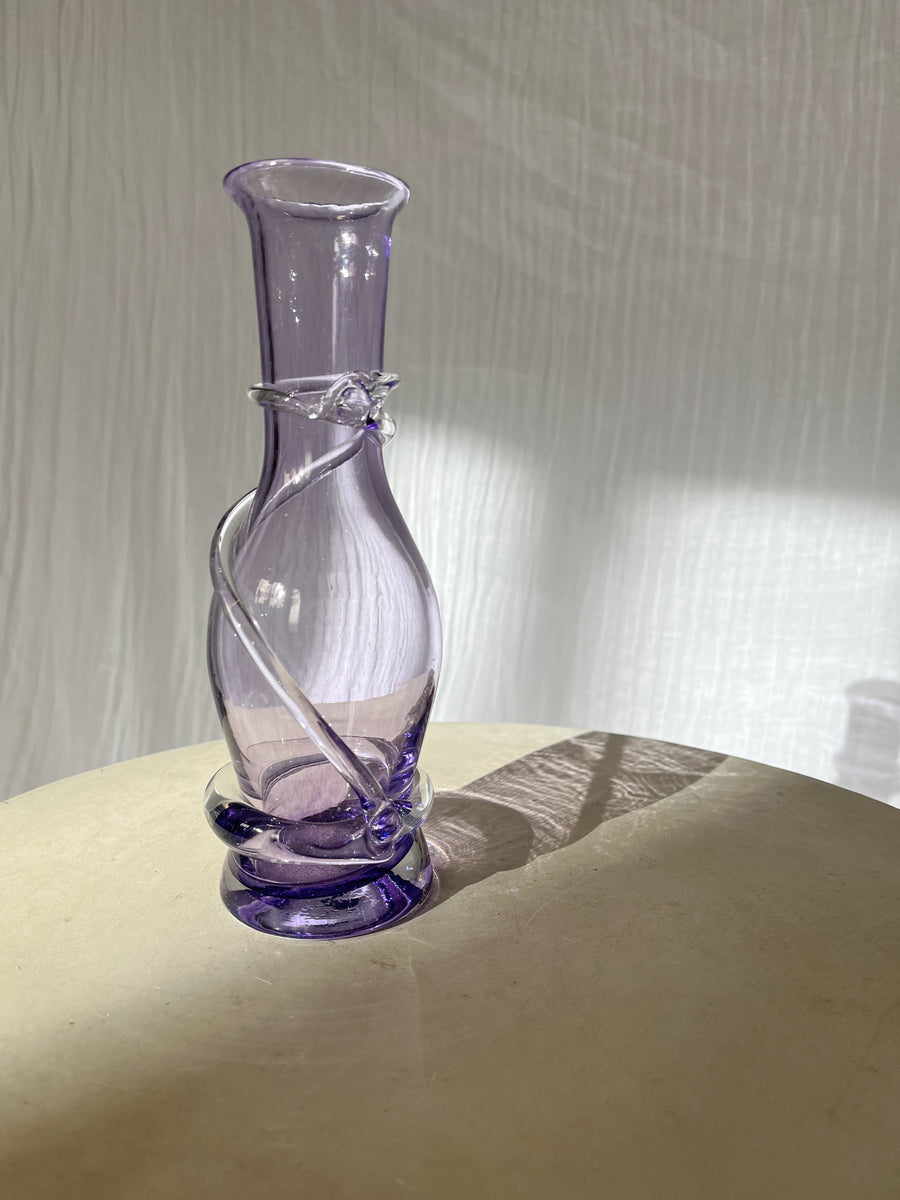 VINTAGE PURPLE VASE Oddcollectors