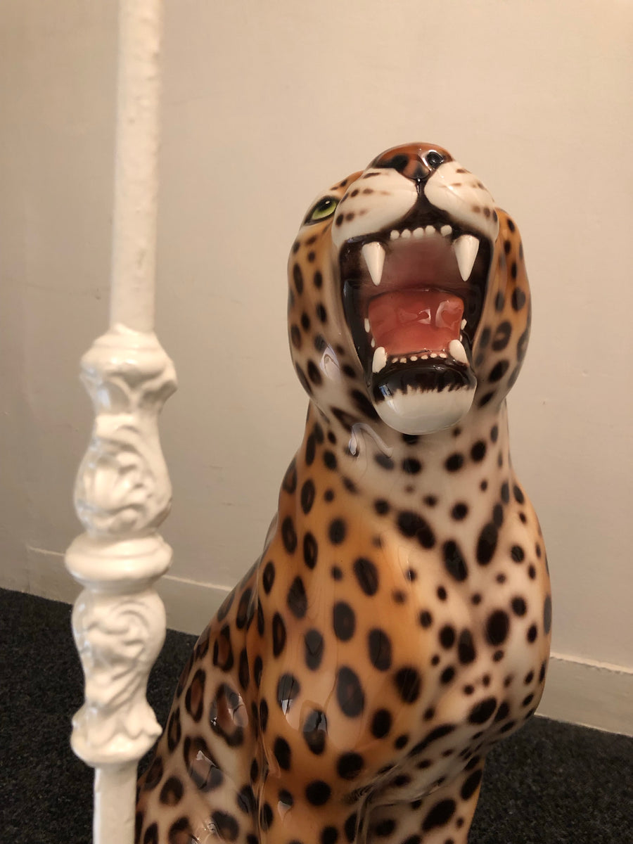 Gigi 86cm Ceramic Leopard