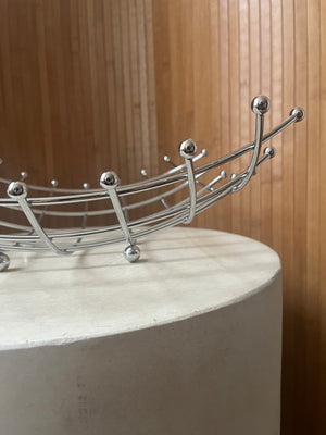 STEEL FRUIT BASKET