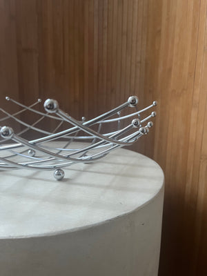 STEEL FRUIT BASKET