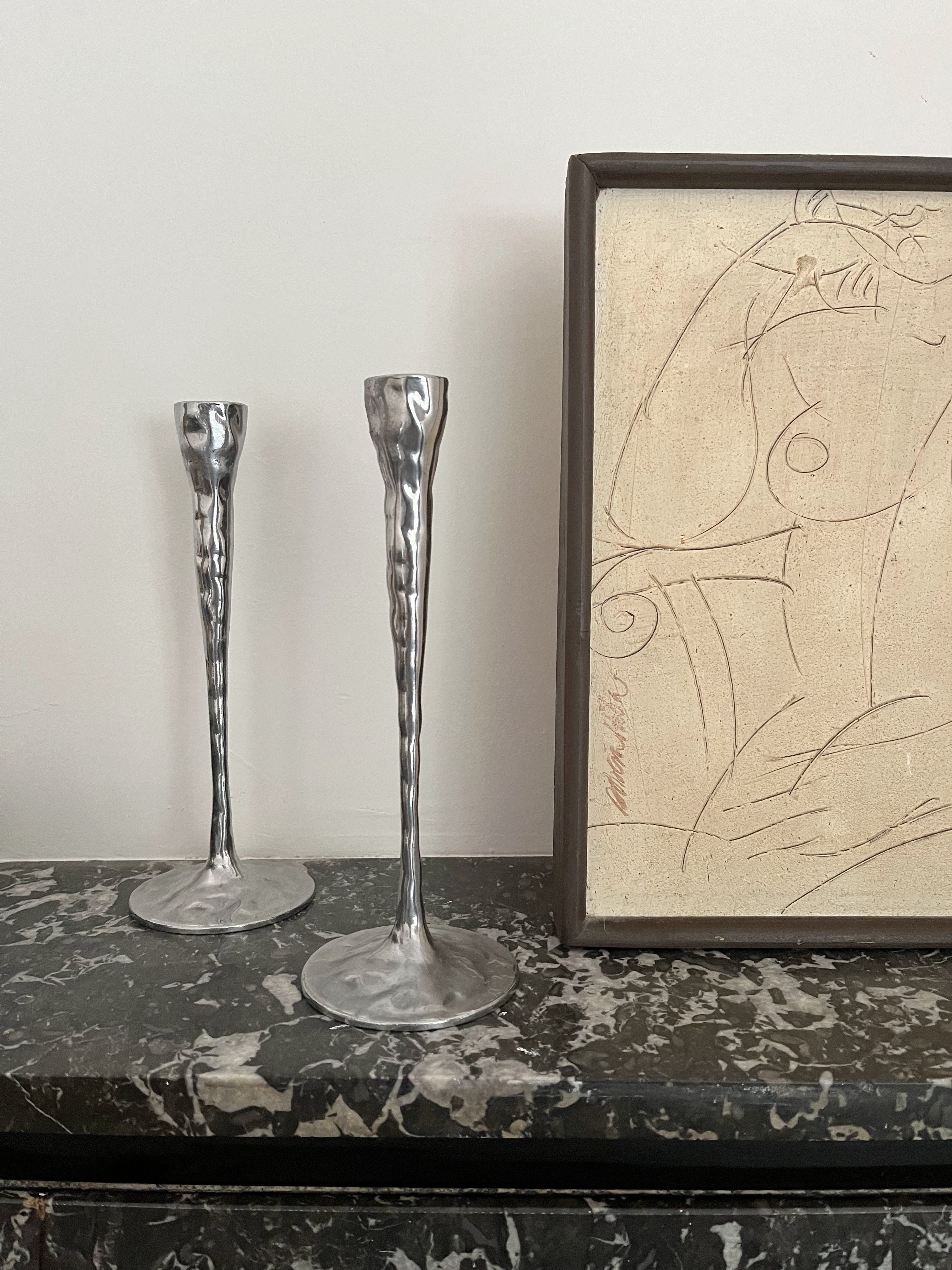 SET CANDLE HOLDERS