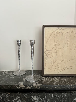SET CANDLE HOLDERS