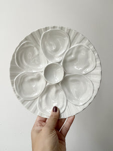 VINTAGE OYSTER PLATES