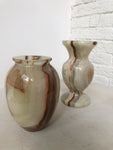 STONE VASE DUO