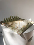 VINTAGE NATURAL STONE CHESSBOARD
