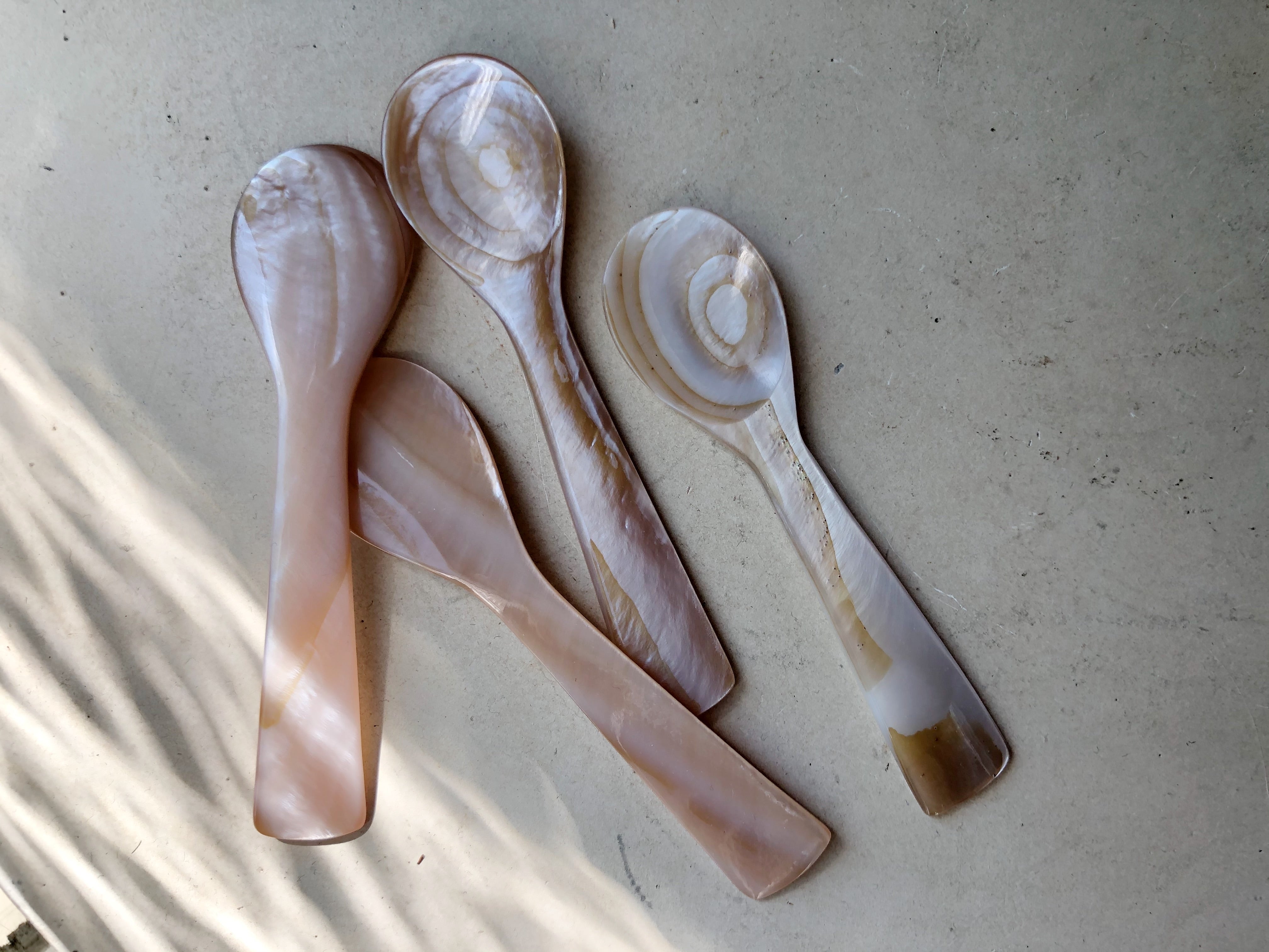 SMALL SPOONS POLISHED PEARL