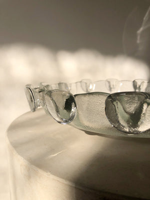 VINTAGE GLASS BOWL