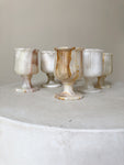 SET OF NATURAL STONE CHALICES