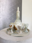 LIQUEUR SET OF NATURAL STONE