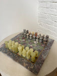 VINTAGE MARBLE CHESS SET