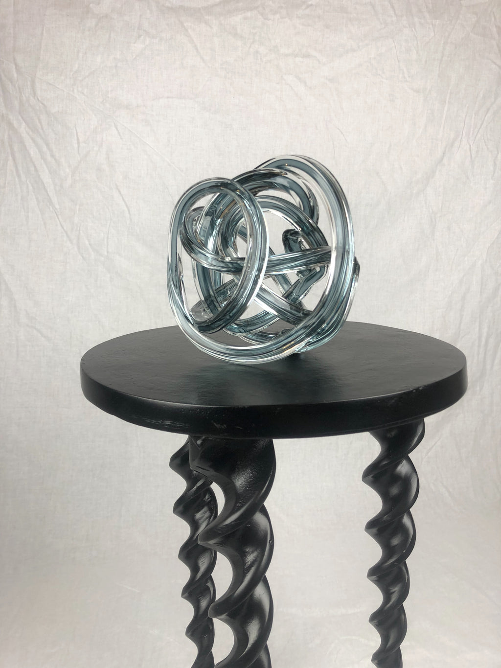 GLASS KNOT SCULPTURE