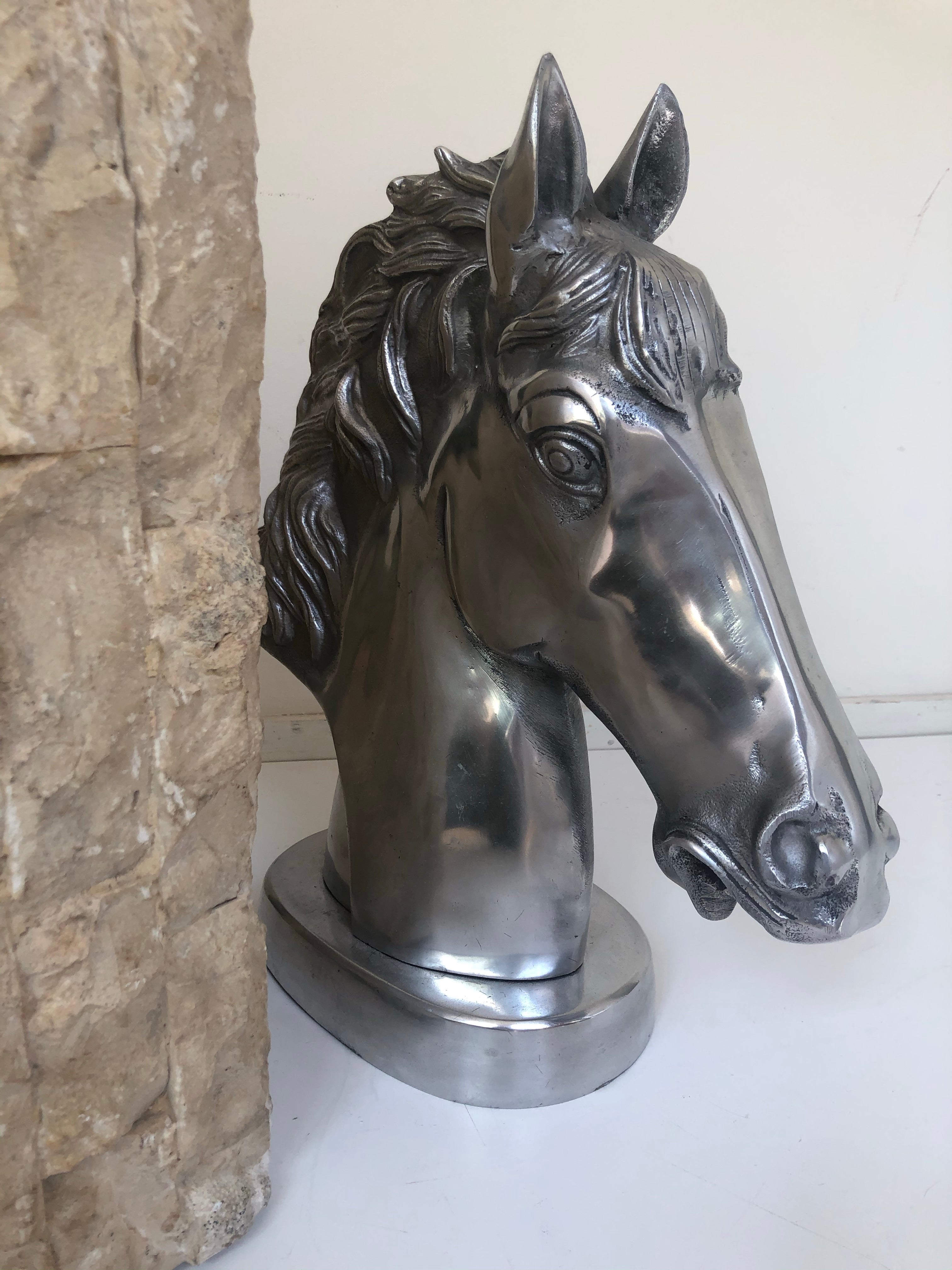 ANTIQUE HORSE BUSTE