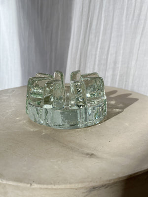 GLASS CANDLE HOLDER