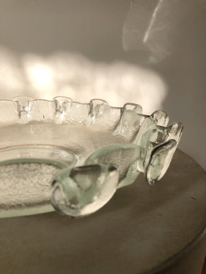 VINTAGE GLASS BOWL