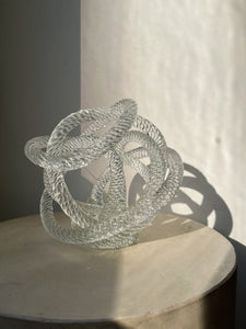 KNOTTED GLASS SCULPTURE