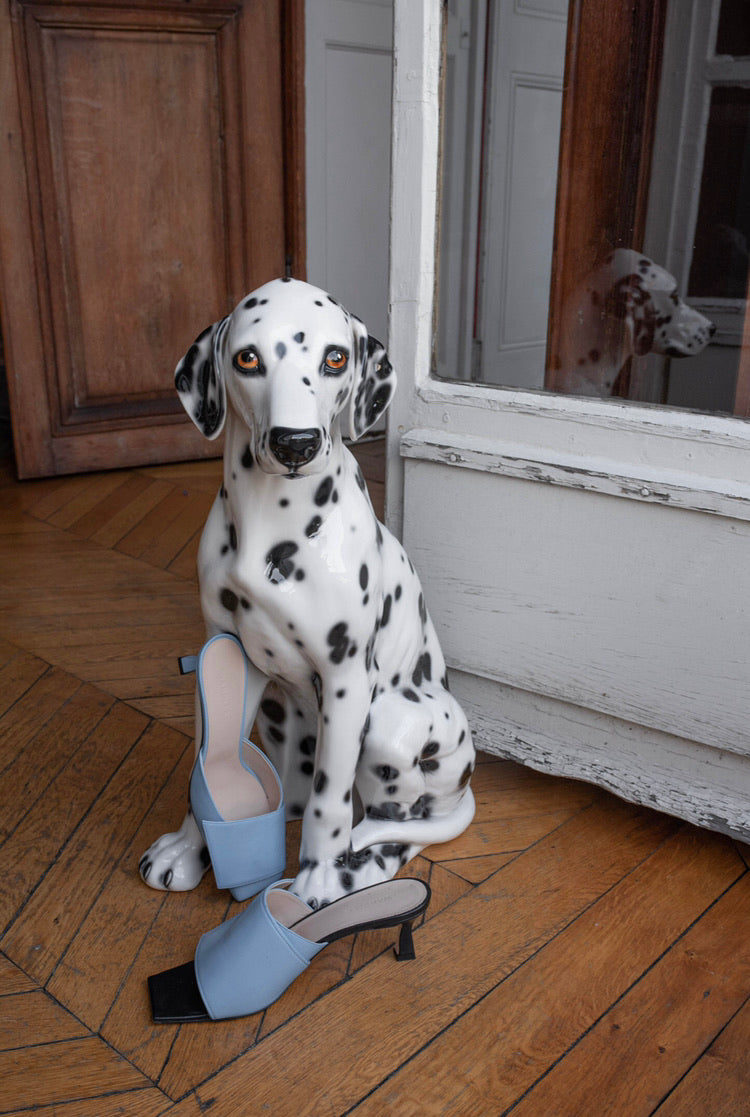 CERAMIC DALMATIAN VINTAGE STYLE MADE IN ITALY