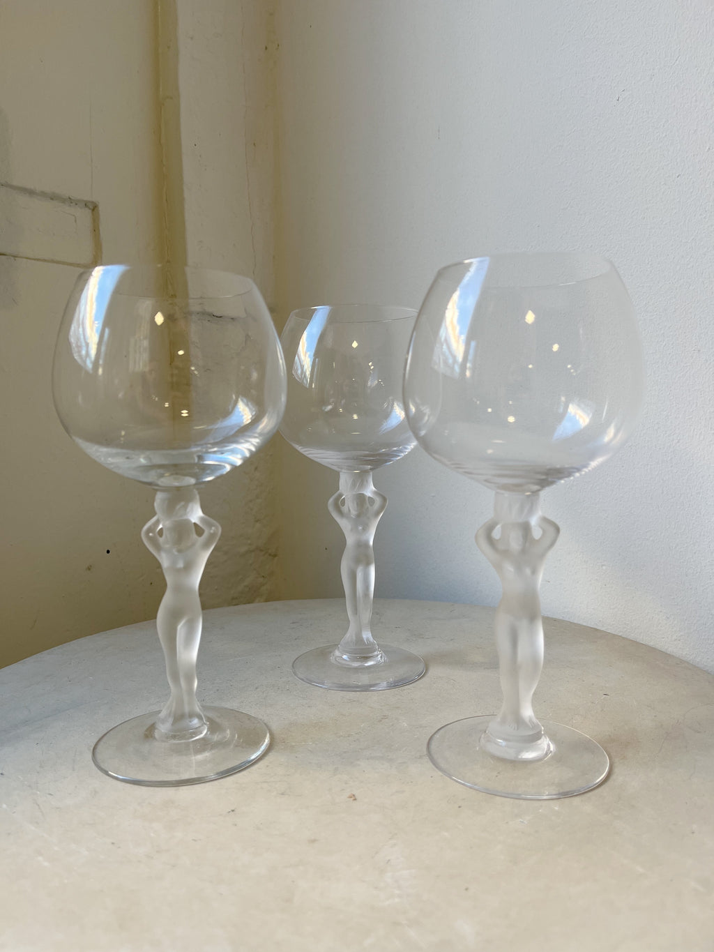 VINTAGE WINE GLASSES