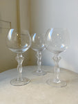 VINTAGE WINE GLASSES