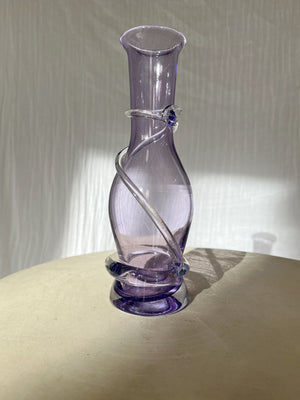 VINTAGE PURPLE VASE