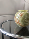 ROUND NATURAL STONE VASE